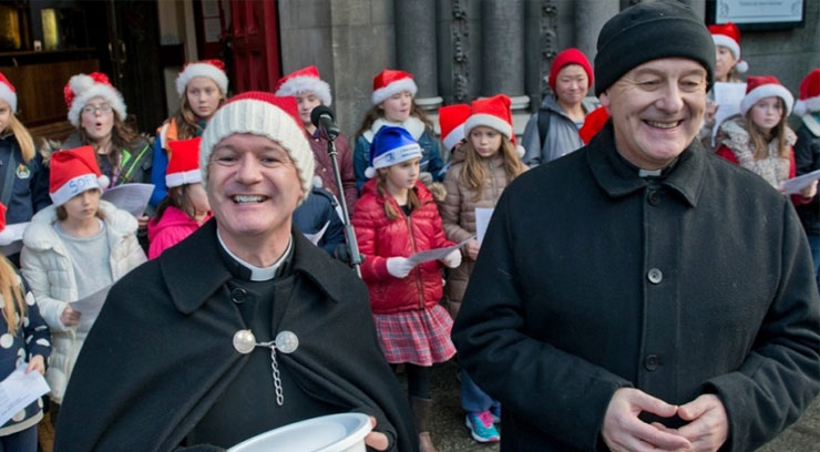 volunteers at the Capuchin day centre