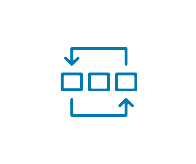 Quick and Efficient illustration icon.